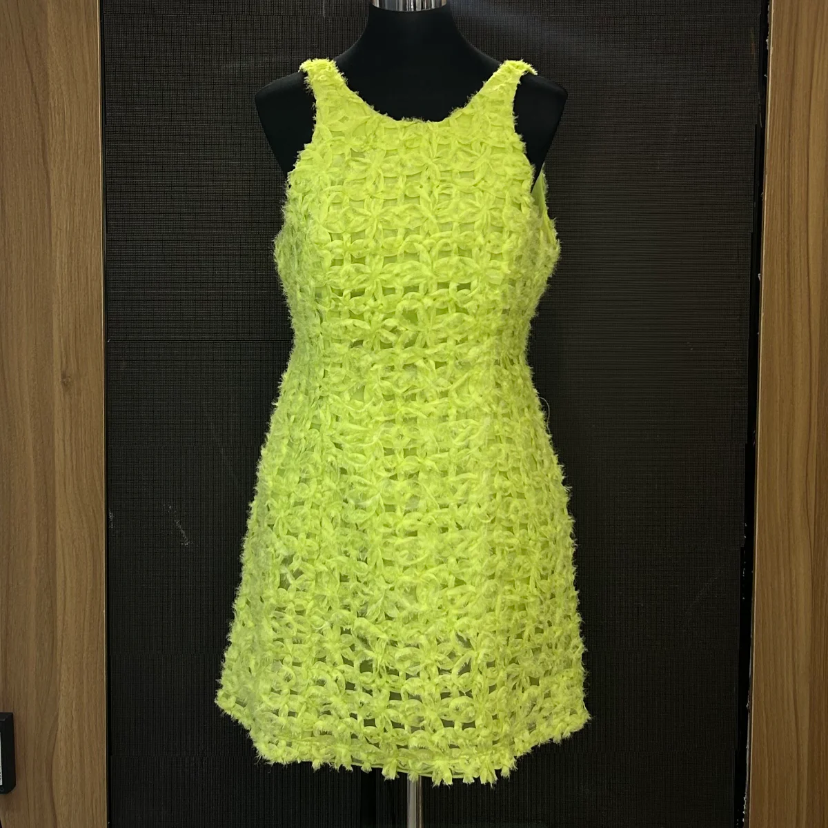 AJE Quintette textured mini dress