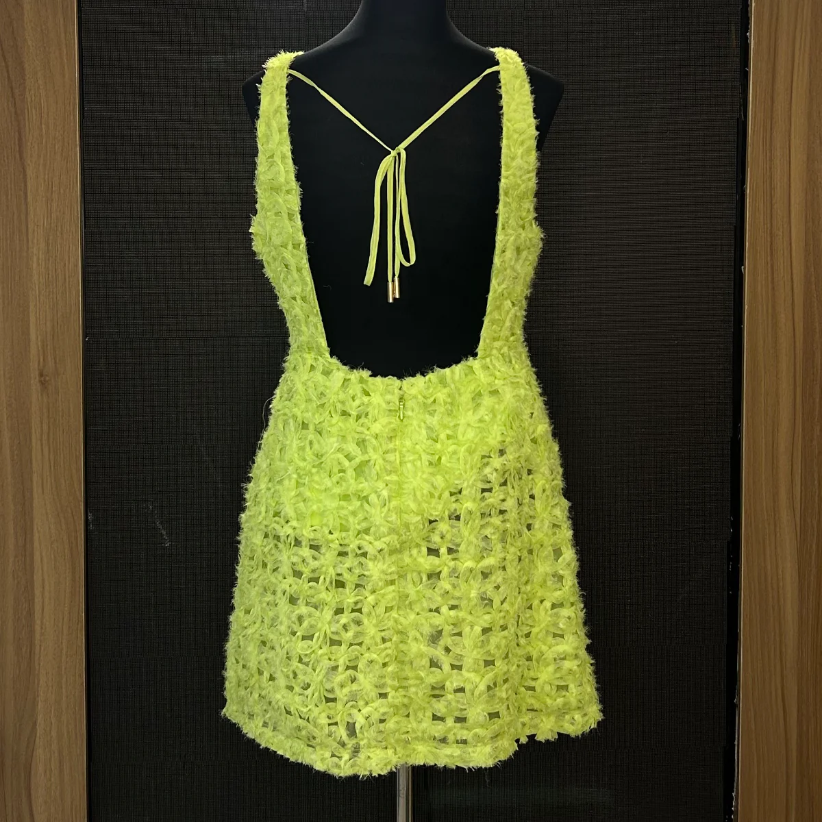 AJE Quintette textured mini dress