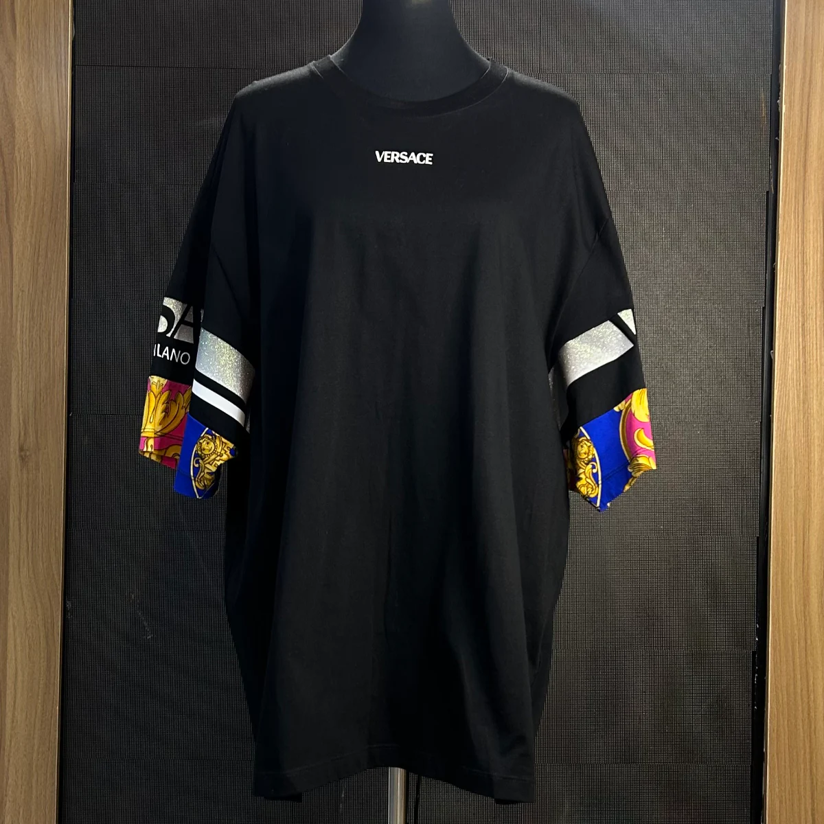 Versace Tshirt with Baroque detailing