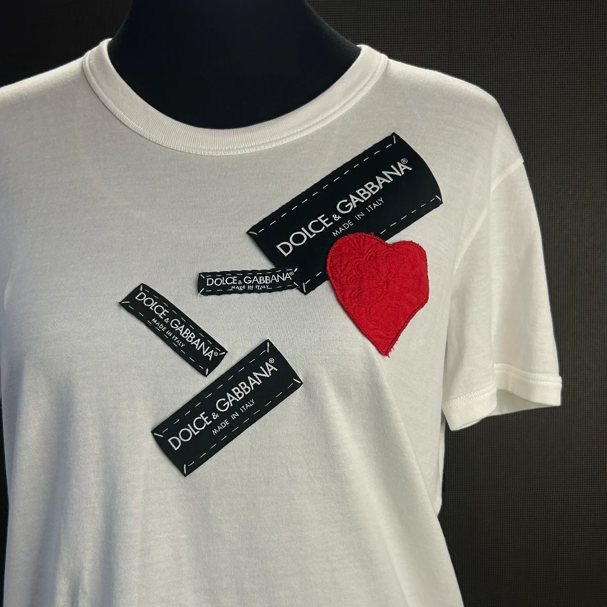 Cotton t-shirt with Patches