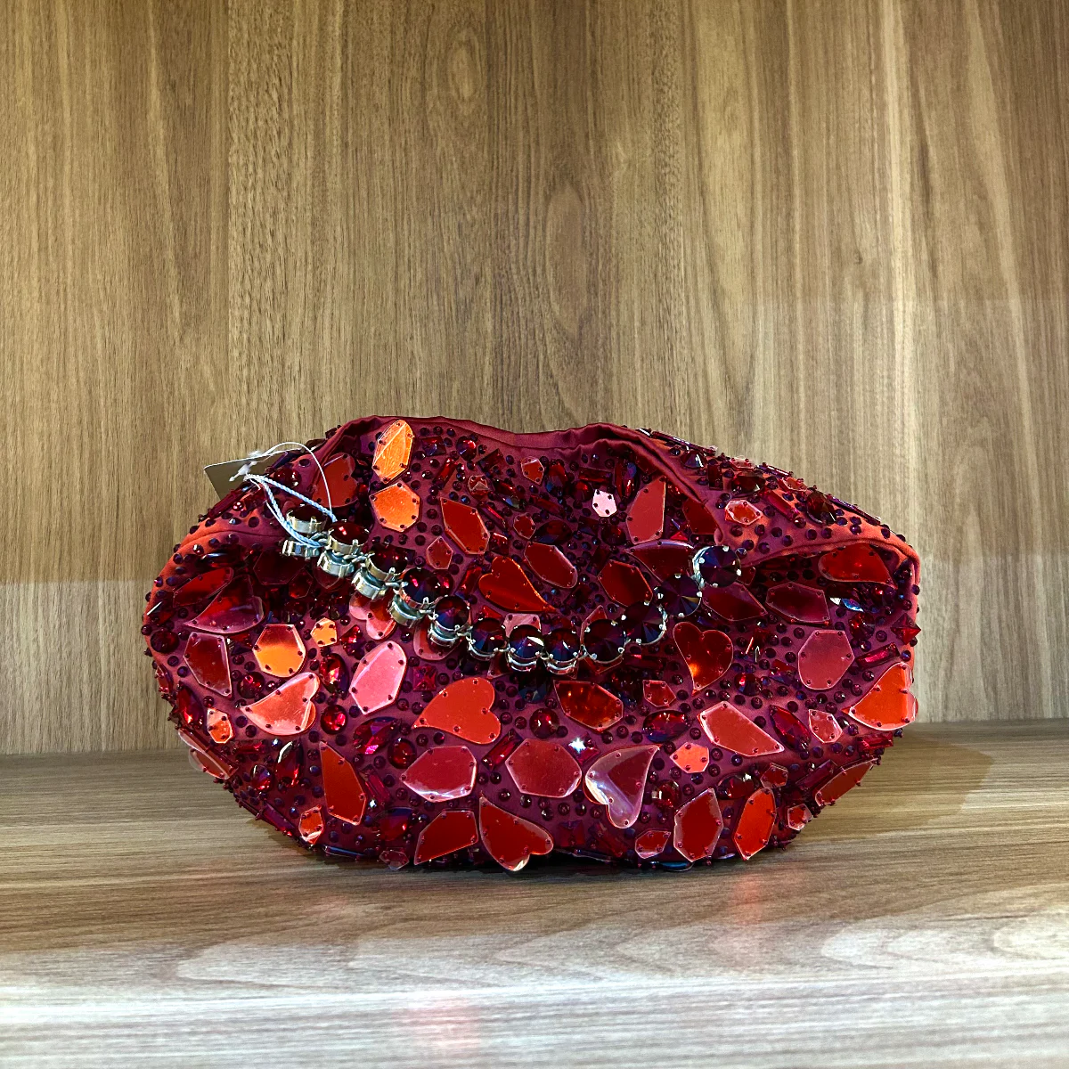 Rhinestone Embellished Evening Bag