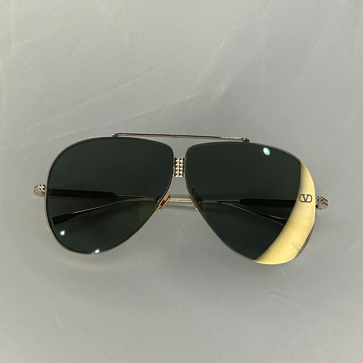 Valentino Aviator Sunglasses